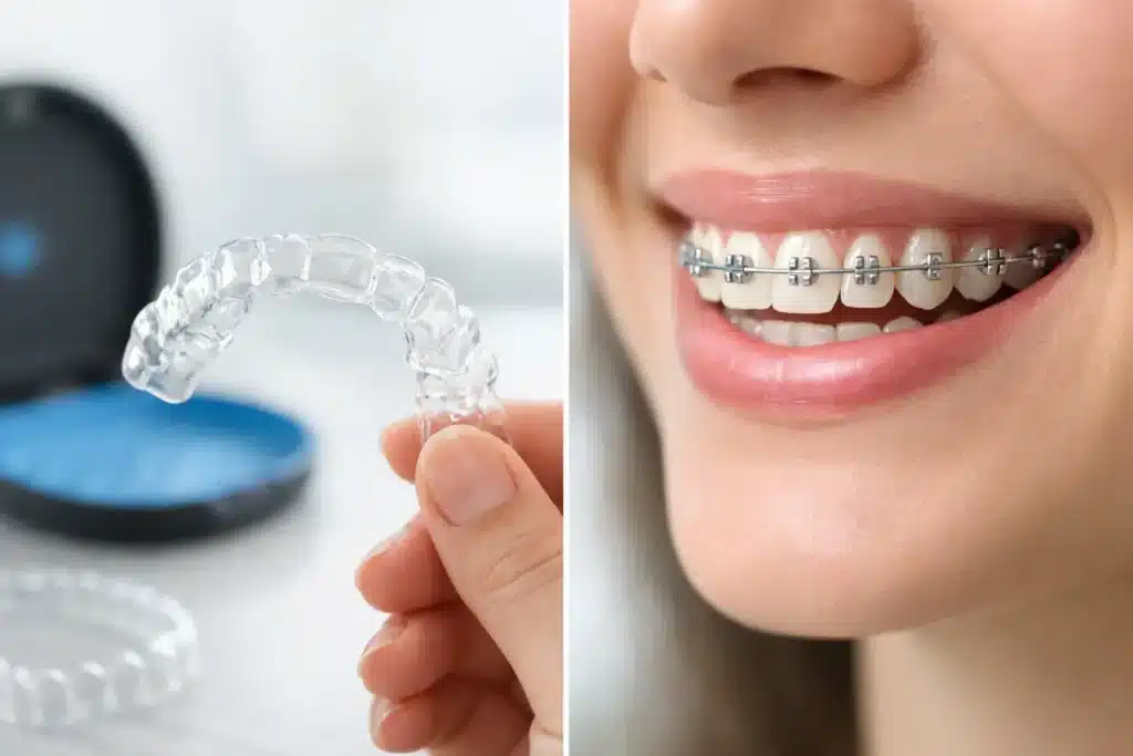 Alineadores más cómodos que brackets