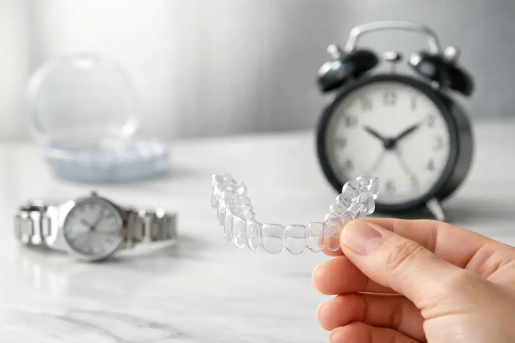 Cuántas horas usar alineadores al día